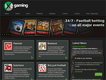 Tablet Screenshot of 1x2gaming.com